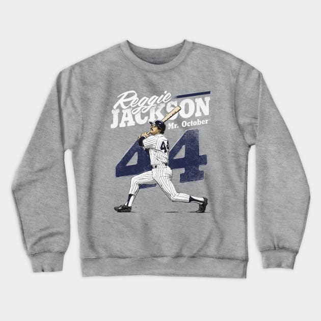 Reggie Jackson New York Y Retro Crewneck Sweatshirt by ganisfarhan